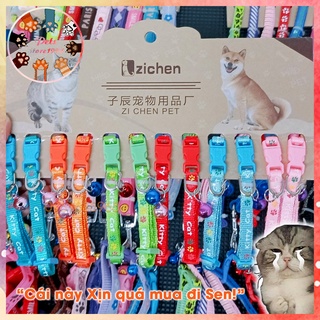 Vòng cổ thú cưng có chuông - Vòng cổ có chuông cho chó mèo siêu cute