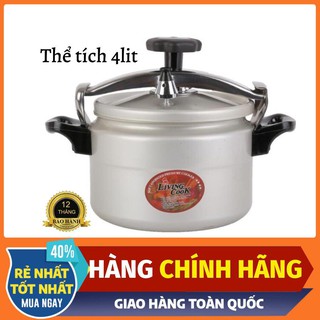 Nồi áp suất LivingCook 4l chống dính siêu bền
