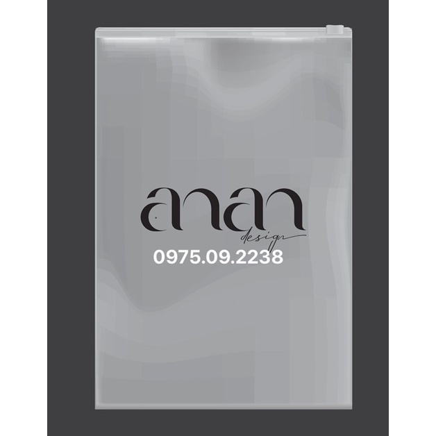 in túi zip giá xưởng, zip khóa kéo,cam kết không bong tróc, bảo hành mực in