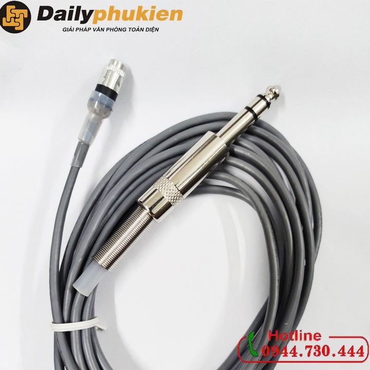 Cáp nối dài 3.5mm âm sang 6.5mm dương dài 3m dailyphukien, Dây nối dài tai nghe jack 6.5mm sang 3.5mm