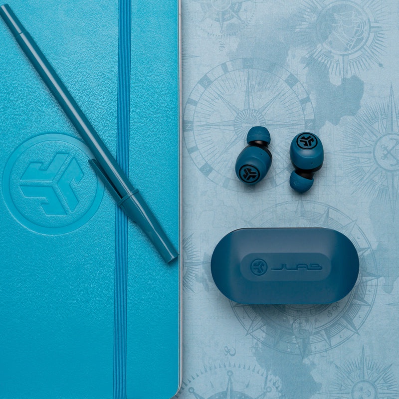 Tai nghe Bluetooth True Wireless JLab GO Air tích hợp sạc nhanh tai nghe màu xanh navy - iapebgopair