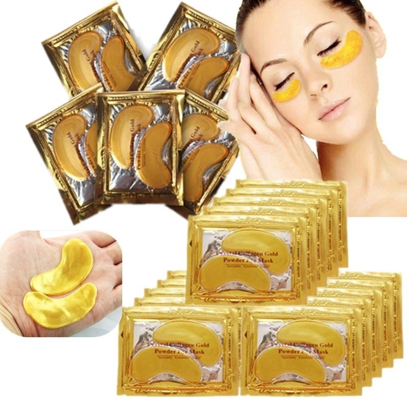 2Pcs/pack Collagen Crystal Eye Mask Deep Moisture Anti-Ageing Eyelid Patch Care Mask