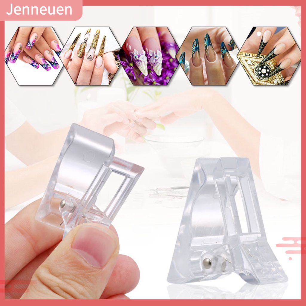 Giá Đỡ Đầu Móng Tay Giả Bằng Sợi Acrylic Gọn Nhẹ Dễ Vệ Sinh