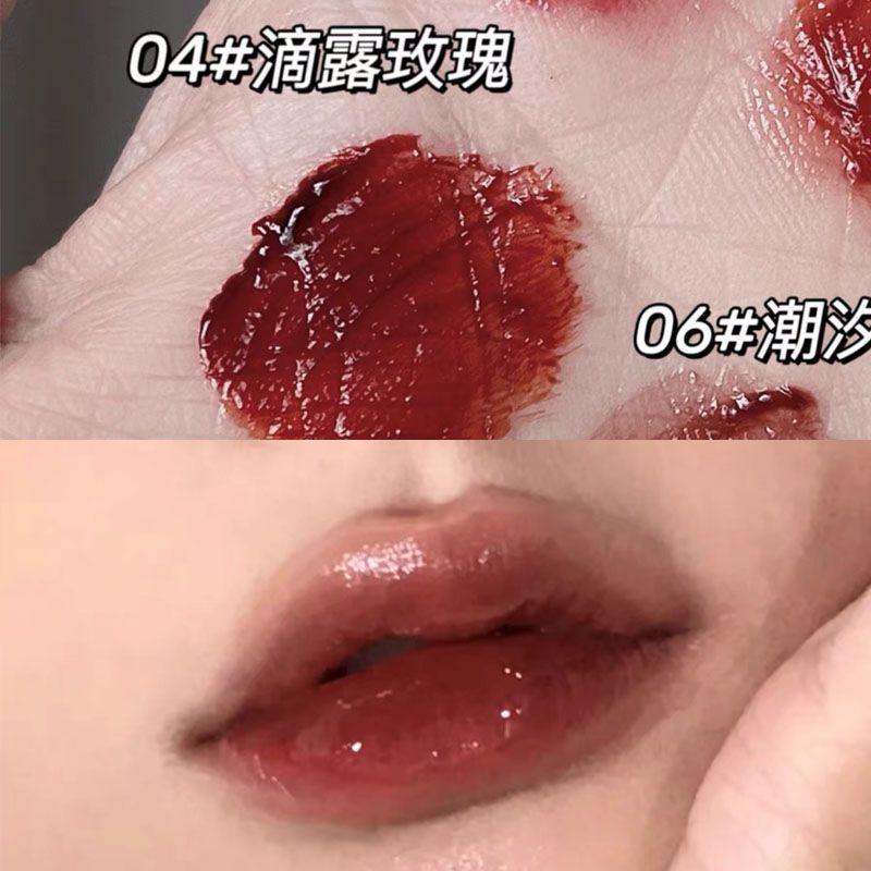 Son Bóng Trong Suốt Dạng Lỏng Chống Thấm Nước Phong Cách Hàn Quốc