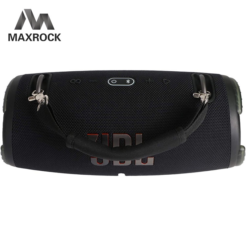 Vỏ silicon maxrock + dây đeo tay cầm loa có thể tháo rời thay thế cho loa bluetooth không dây di động jbl xtreme 3