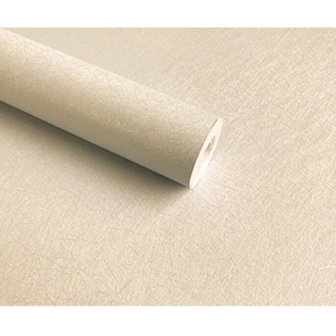 DECAL 1M PVC giấy dán tường khổ 45cm  nhám sợi màu vàng