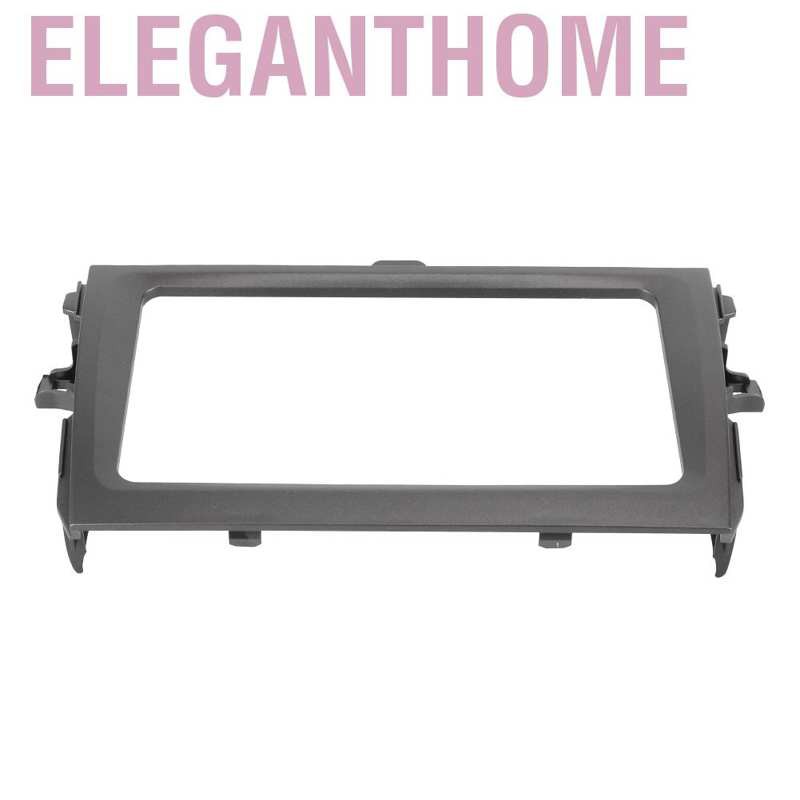 Eleganthome 2Din 7in Navigation Fascias Frame Car DVD Radio Panel Trim Fits for Toyota 08-13