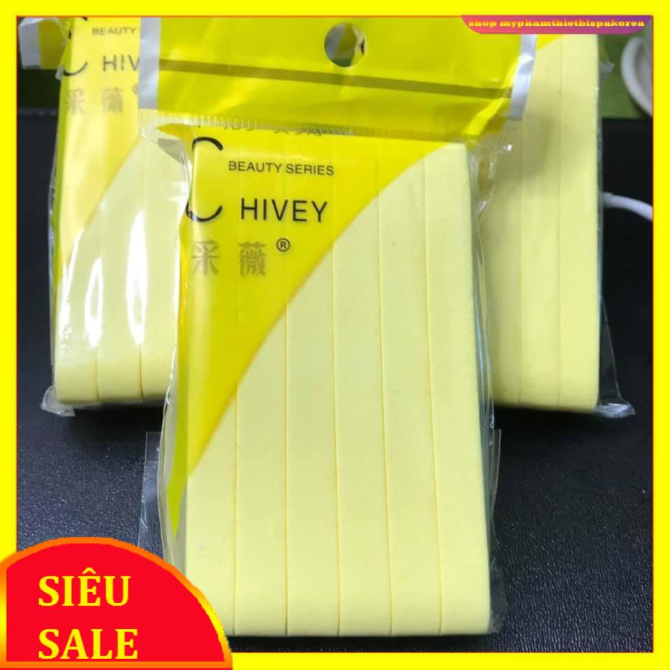 Mút Nở Rửa Mặt 12 Miếng Bông Mút Bọt Biển Sạch Ngay Da Mặt Thông Thoáng Lỗ Chân Lông | BigBuy360 - bigbuy360.vn
