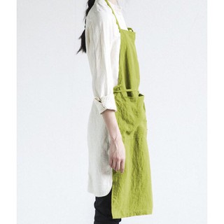 [HANDMADE] Tạp dề cột dây linen