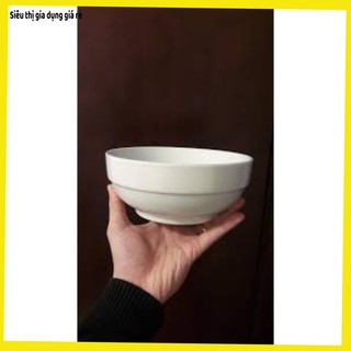 Tô sứ ngấn trắng bát tràng, tô phở, phù hợp với nhà hàng, khách sạn