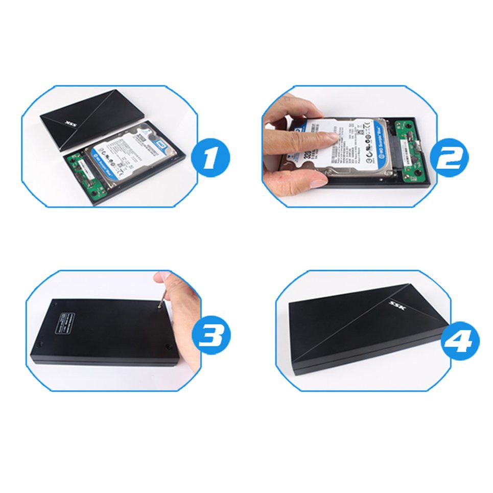 HỘP ĐỰNG Ổ CỨNG 2.5 SSK SHE-088 USB 3.0 | BigBuy360 - bigbuy360.vn