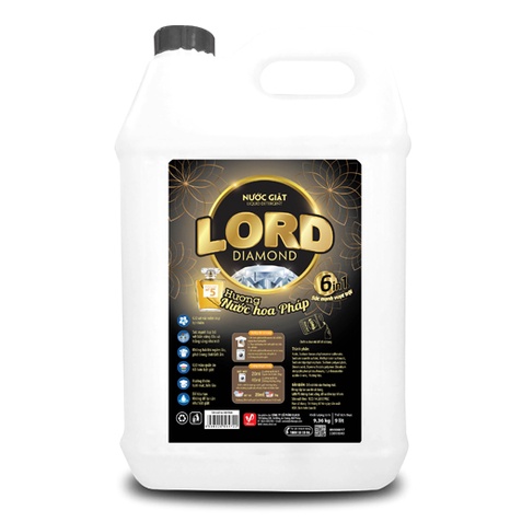 NƯỚC GIẶT LORD DIAMOND HƯƠNG NƯỚC HOA PHÁP 9.36KG