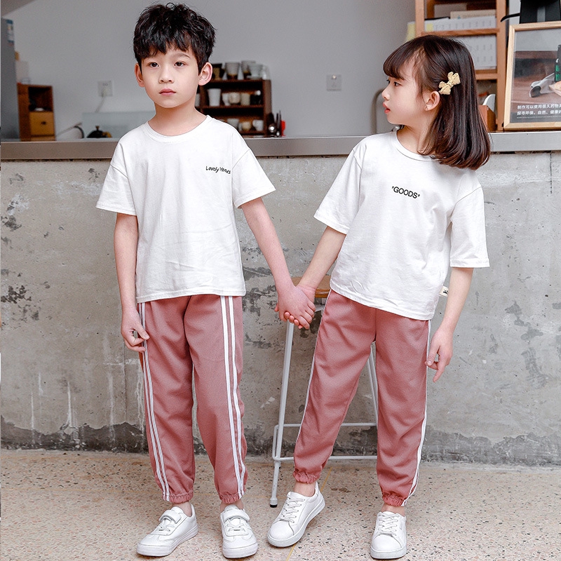 Quần dài kẻ 2 sọc thời trang Hàn cho trẻ