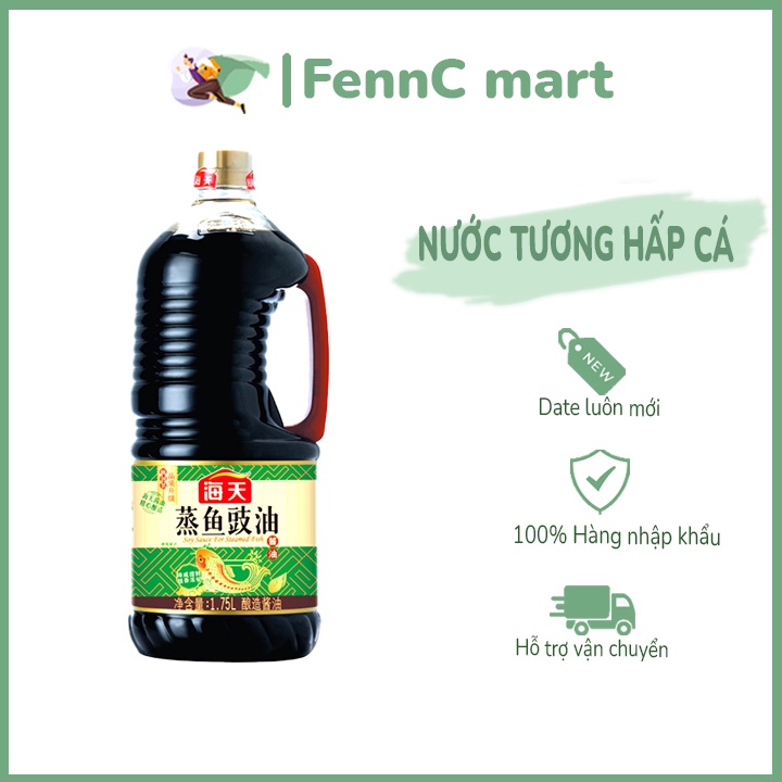 Nước tương hấp cá vua nước tương Haday Hải Thiên 450ml 1.75L FENNC