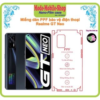 Miếng dán PPF bảo vệ điện thoại  Realme GTNeo khỏi trầy xước- Xỉn màu