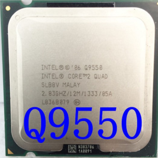 Intel Core 2 Quad Q9550 2.83GHz, 12MB L2 Cache, - q 9550