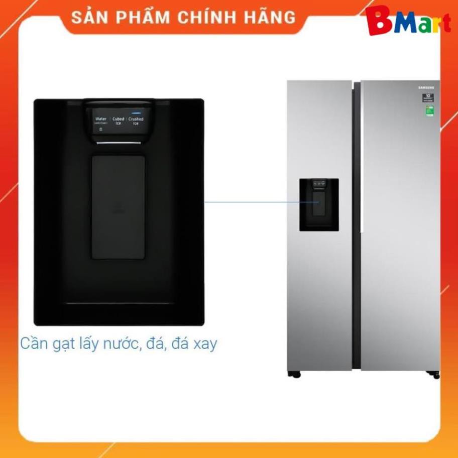 [ FREE SHIP KHU VỰC HÀ NỘI ] Tủ lạnh Samsung side by side RS64R5101SL/SV  - BM