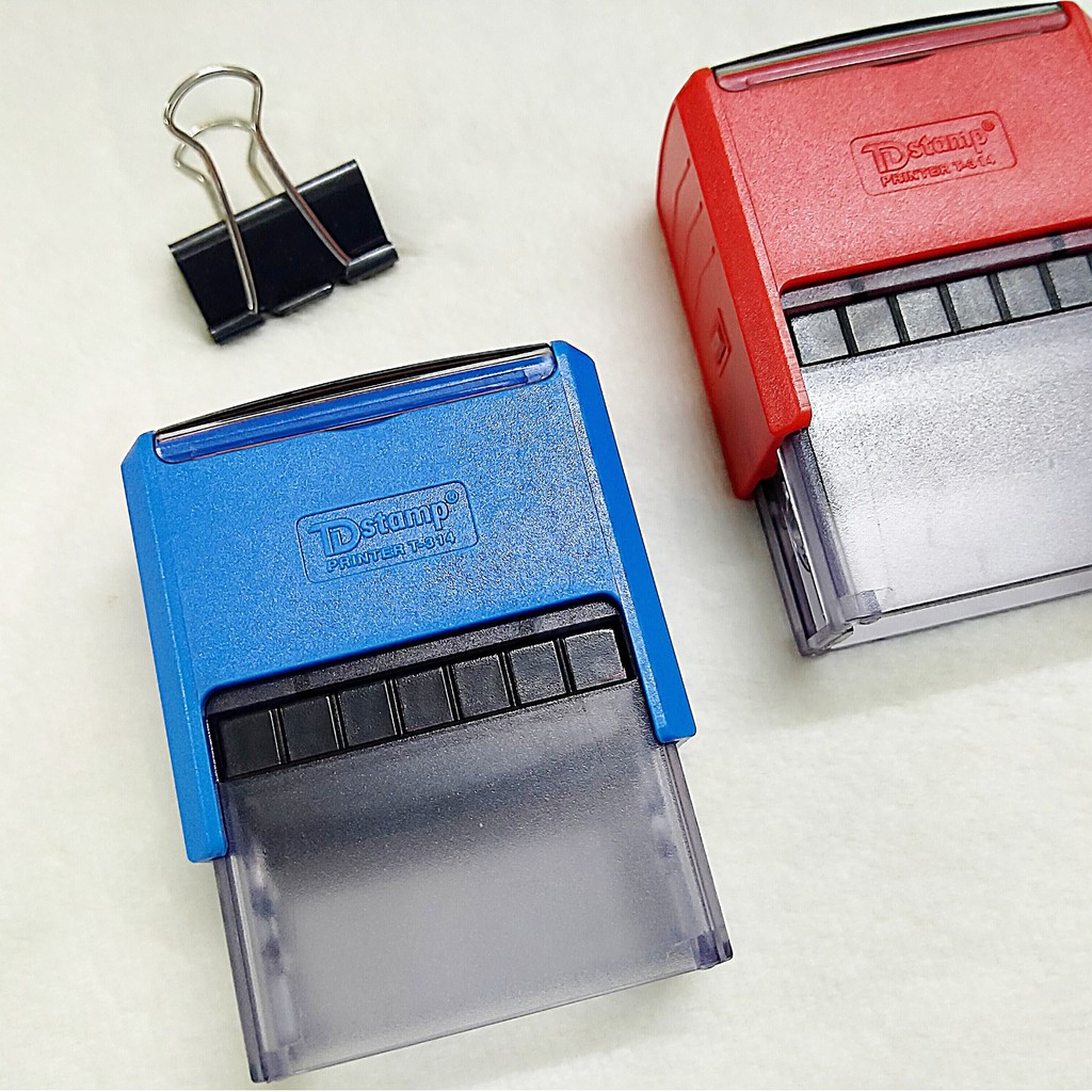 Khắc Con Dấu QUAY VIDEO KHI KHUI HÀNG Thương Hiệu Shiny (S223 47x18mm) - (S224 58x22mm), TDStamp (T314 47x18m)m