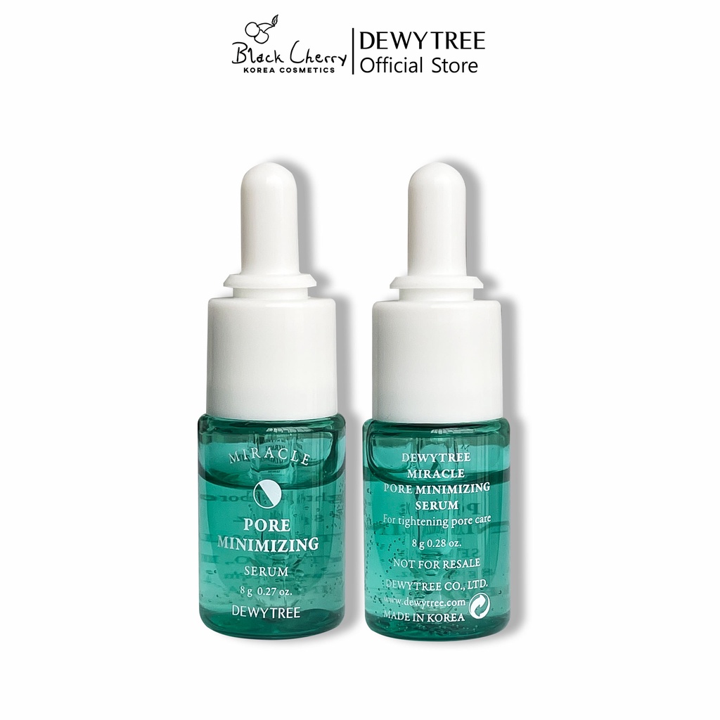 Tinh chất dưỡng trắng da trà xanh cấp ẩm se khít lỗ chân lông và chống lão hóa Dewytree Serum Mini Size 8g