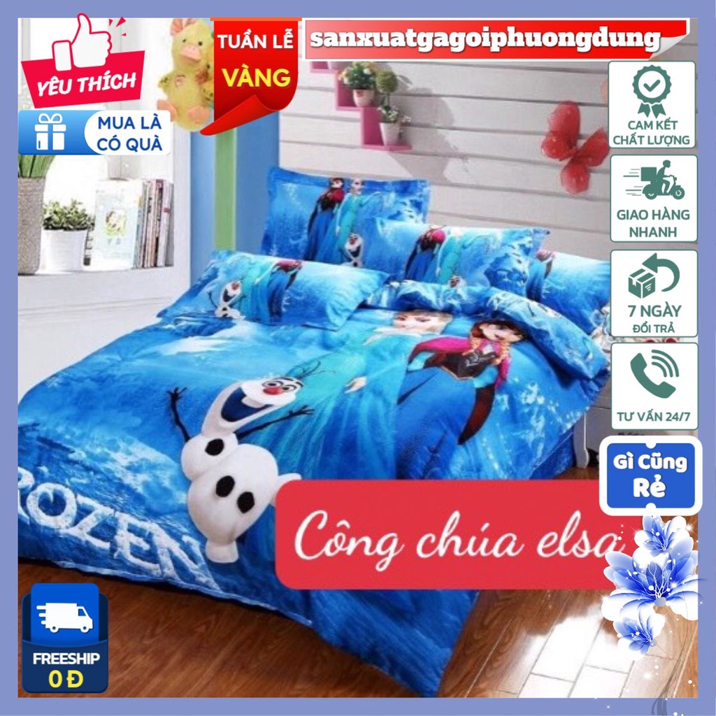 Họa Tiết Nhiều Mẫu-sanxuatgagoiphuongdung[mẫu công chúa elsa xanh]