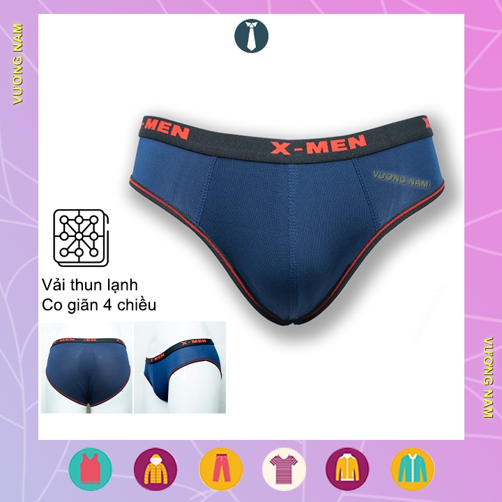 Quần lót nam tam giác đẹp cao cấp thun lạnh lưng thấp VN53D
