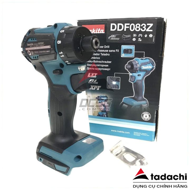 Máy khoan, vặn vít dùng pin 18V Makita DDF083Z (không pin sạc) | Tadachi