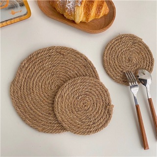 Tấm lót cói decor