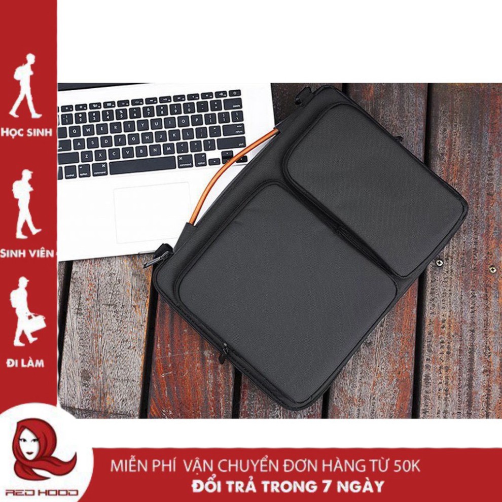 Túi xách cao cấp Cặp đeo vai laptop có lớp chống sốc laptop REDHOOD flasksale