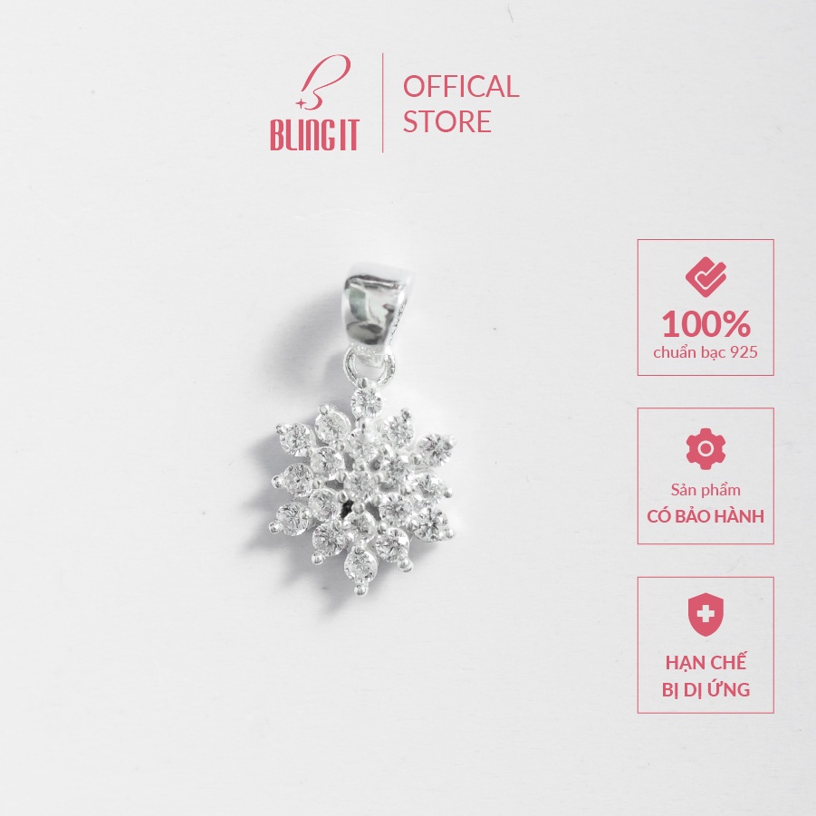 Mặt Dây Chuyền Bạc 925 Bling It phong cách nữ tính, sang trọng BIMVC006