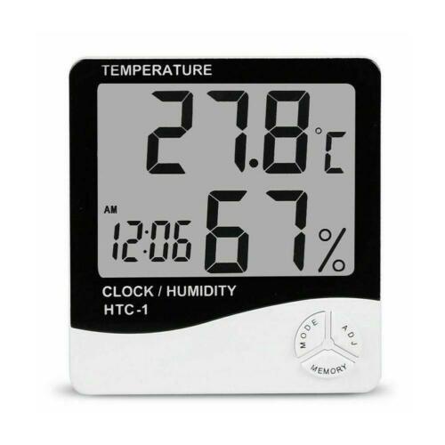 Đồng hồ đo nhiệt độ và độ ẩm 18*13*4cm F5J6 D5H4 U2Y6