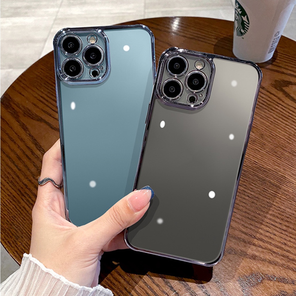Ốp điện thoại silicon mạ điện dáng vuông cổ điển sang trọng cho For iPhone 14 13 12 11 Pro Max iPhone X XS XR juncong2023shop