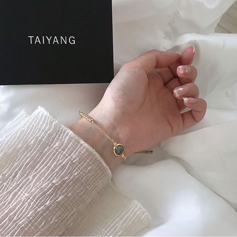 Vòng Tay Chuỗi Hạt Đá Tự Nhiên Phong Cách Hàn Quốc 💕 Trang sức 💕 Vòng tay nữ | BigBuy360 - bigbuy360.vn