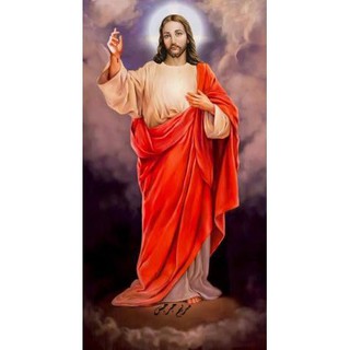 Tranh đính đá toàn bộ -Tranh Chúa Giê -Su