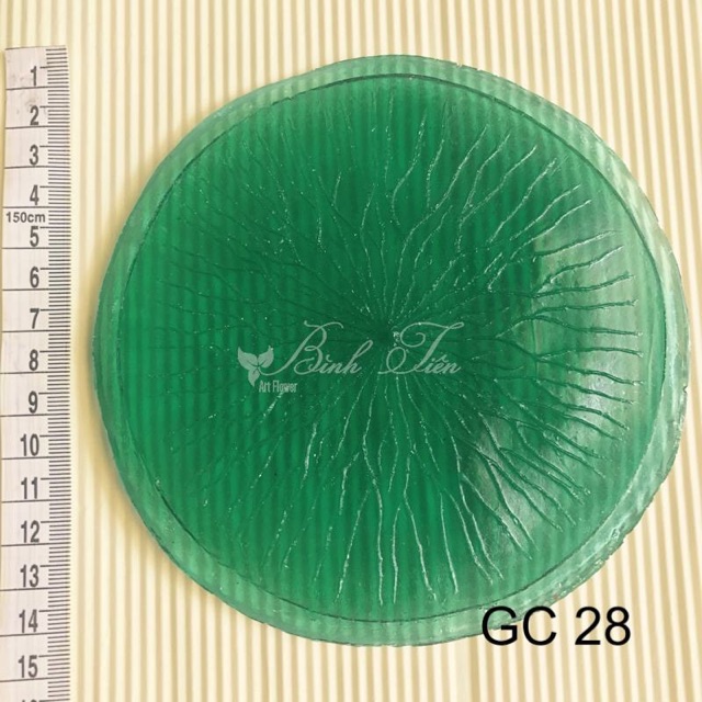 Gân hoa đất sét- gân lá sen tròn size trung