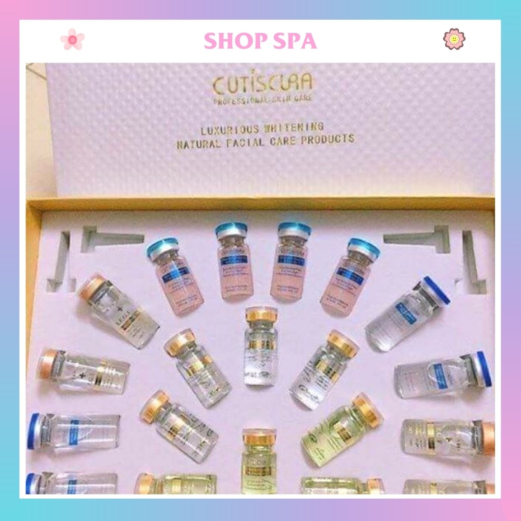 Tế bào gốc Cutiscura mụn, trắng da, trẻ hoá, nám