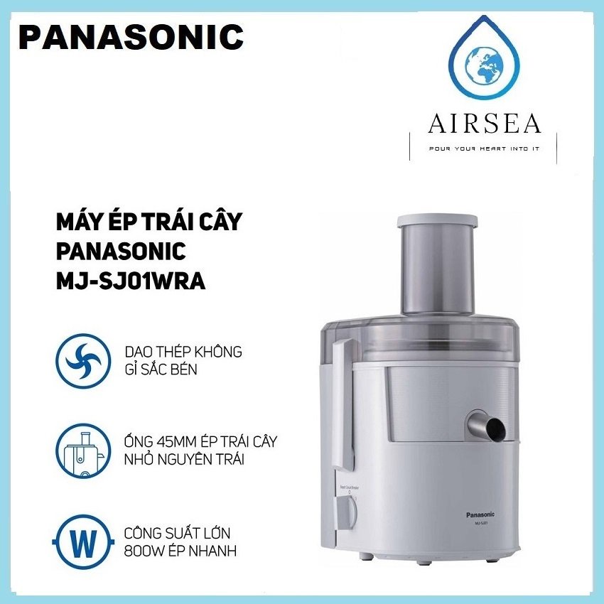 áy Ép Trái Cây Panasonic PAVH-MJ-SJ01WRA – 1.5 Lít-Hàng Chính Hãng