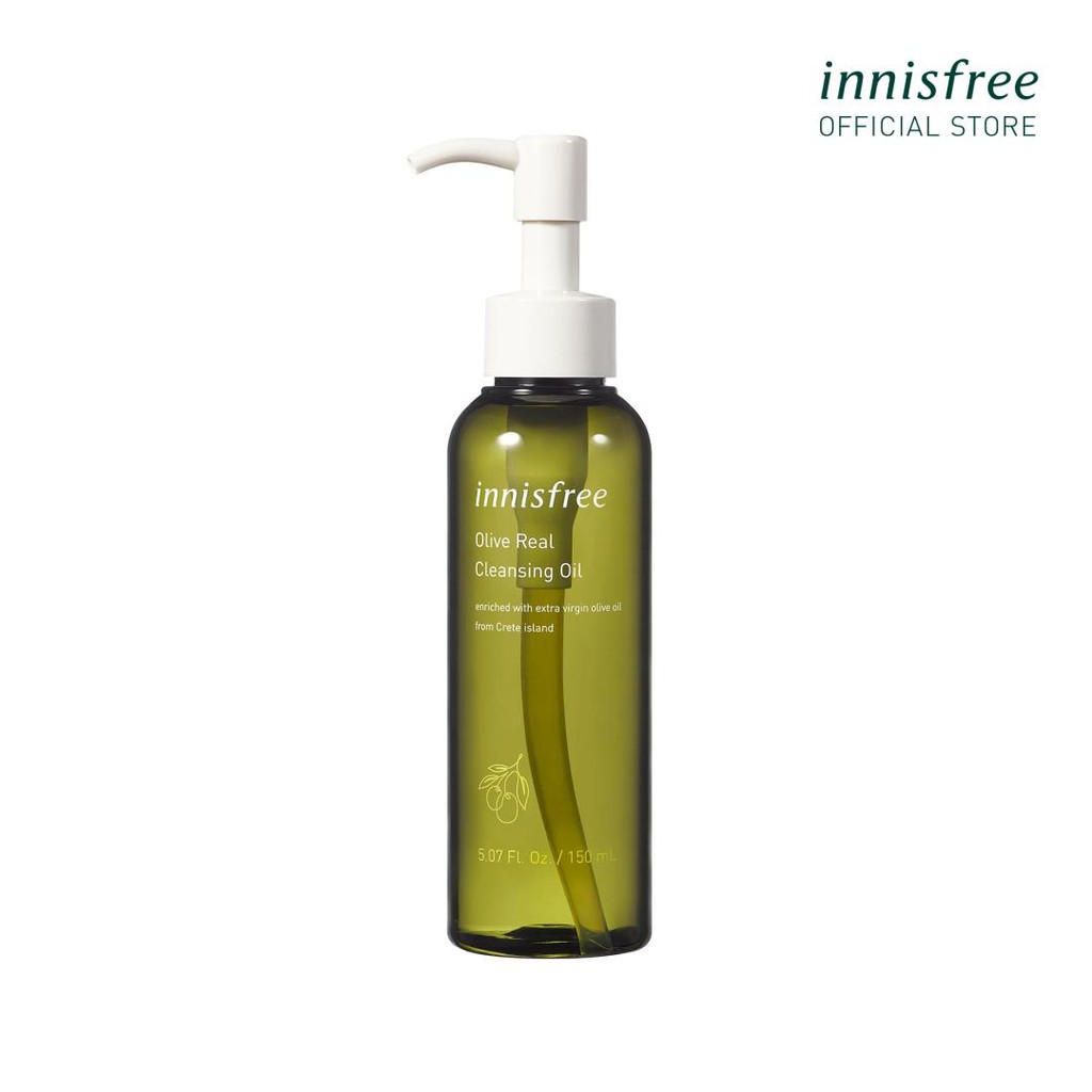 [Mã COSIF03 giảm 10% đơn 400K] Dầu tẩy trang dưỡng ẩm innisfree Olive Real Cleansing Oil 150ml