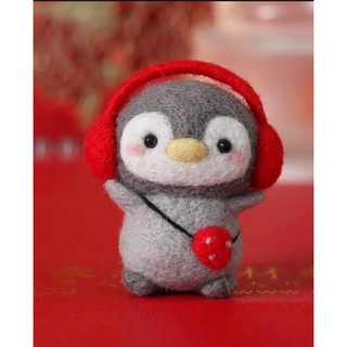 Bộ len chọc chim cánh cụt dễ thương🐧🐧
