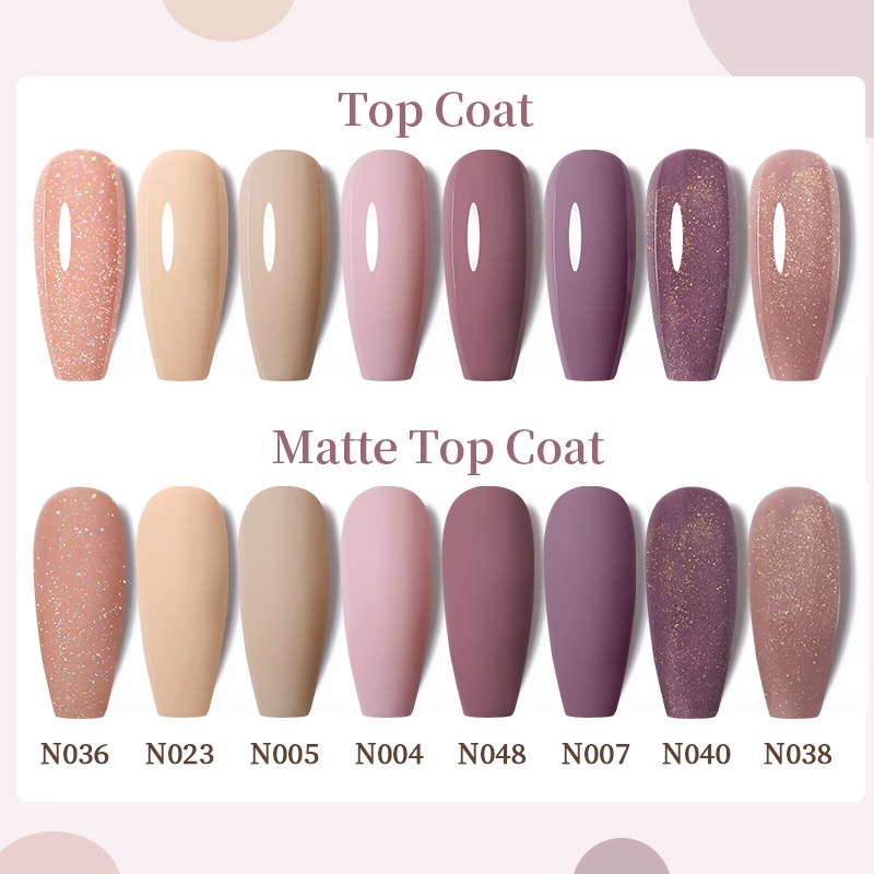 Lọ Gel Sơn Móng Tay Màu Nâu Camel 7.5ml DIY