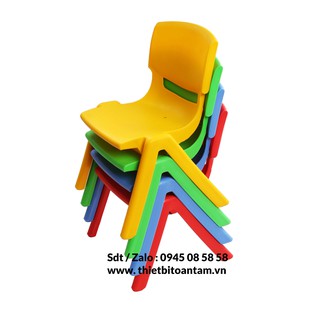 Ghế nhựa đúc mầm non rất được ưa chuộng tại TPHCM