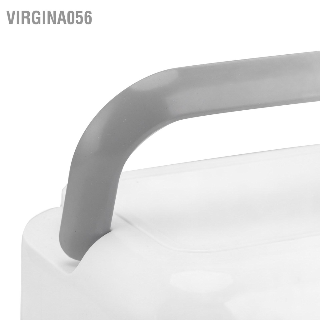 Virgina056 Hộp cơm điện một lớp thép không gỉ bên trong Lót thực phẩm di động hâm nóng cho công việc Đi du lịch bộ đường dài