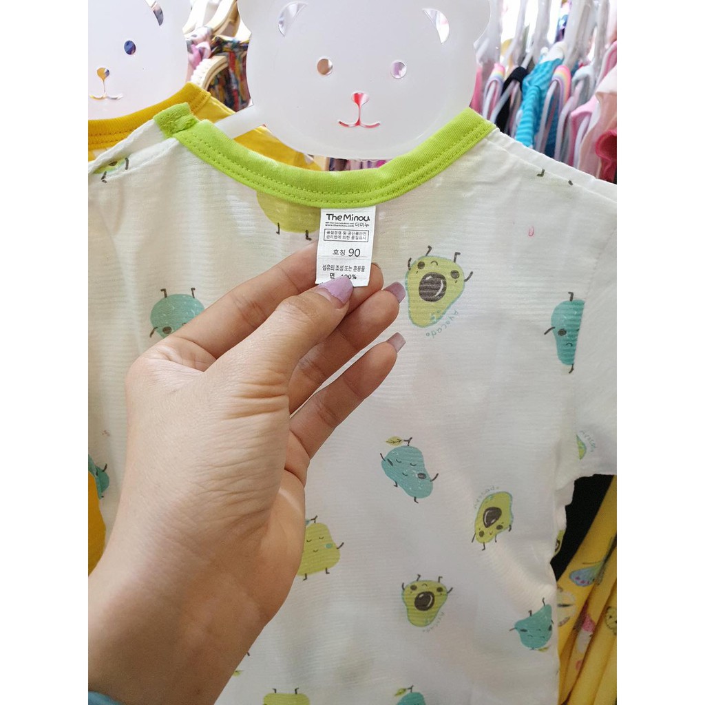 Bộ cotton tre cho bé mẫu 9,10,12,13 (link2)