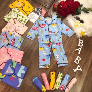 Combo 2 bộ Pijama dài tay cho bé trai/bé gái