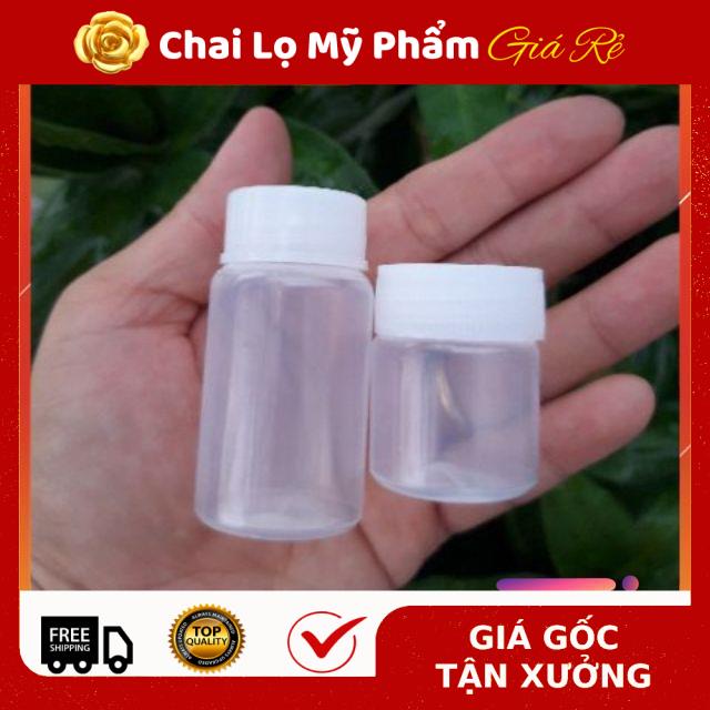 [RẺ VÔ ĐỊCH] [100c] Hũ nhựa mềm 10ml,15ml,30ml , phụ kiện du lịch