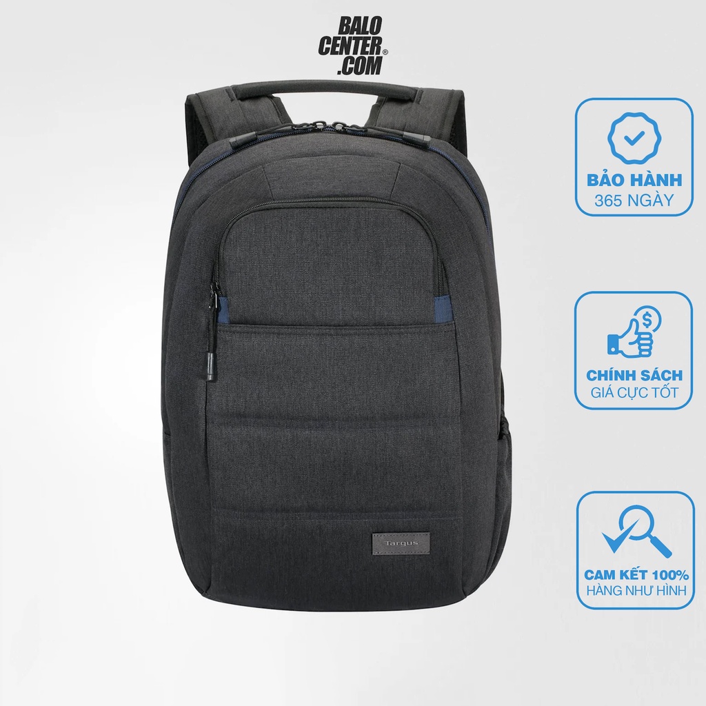 Balo Laptop Targus 15.6&quot; TSB82703-71 - Đệm Lót Chống Sốc Dày Dặn, Chất Liệu Trượt Nước Chống Thấm Tốt