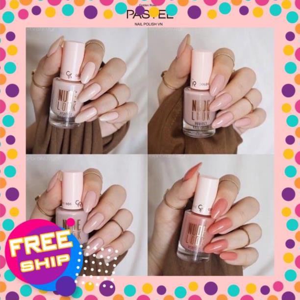 Sơn móng tay Golden Rose Màu Nude Look ༷