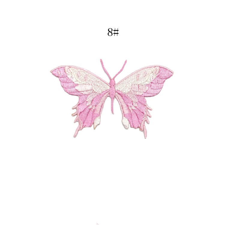 Miếng Dán Ủi Quần Áo Hình Bướm 8 * 4.5CM