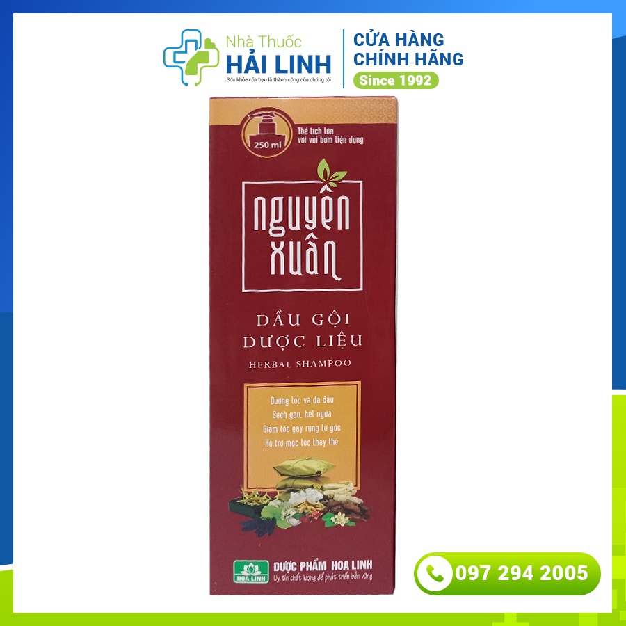 Dầu gội dược liệu Nguyên Xuân 250ml