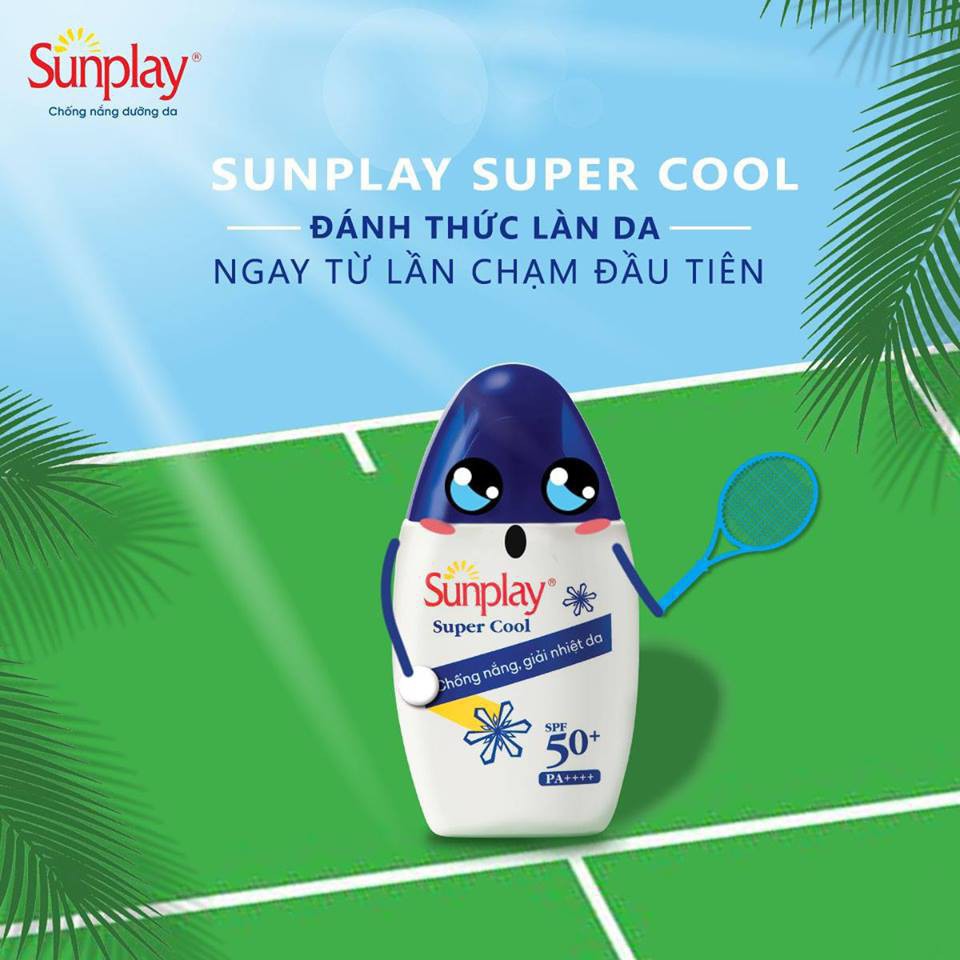 [Mã COSGLORIAT4 -8% đơn 250K] Sữa chống nắng giải nhiệt da Sunplay Super Cool SPF50+ PA++++ 30g