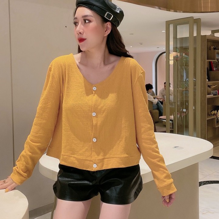 áo khoác nữ cadigan len mỏng xinh xắn | BigBuy360 - bigbuy360.vn